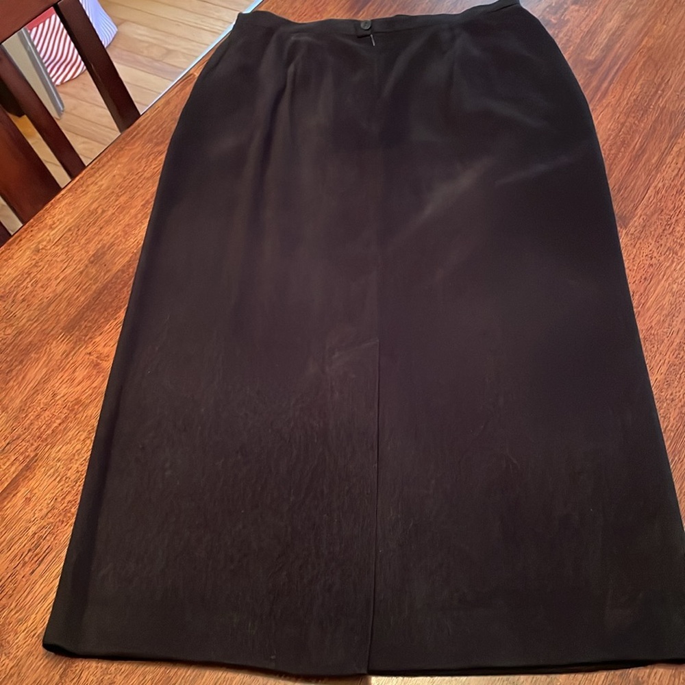 Casual Corner Annex petite ankle length black skirt - Picture 7 of 14
